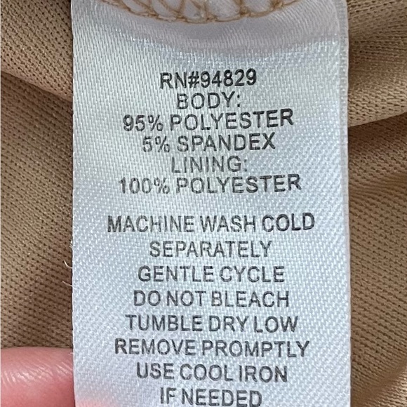 Derek Heart animal print lined round neck mini dress, size M boho Y2K summer - Picture 5 of 12